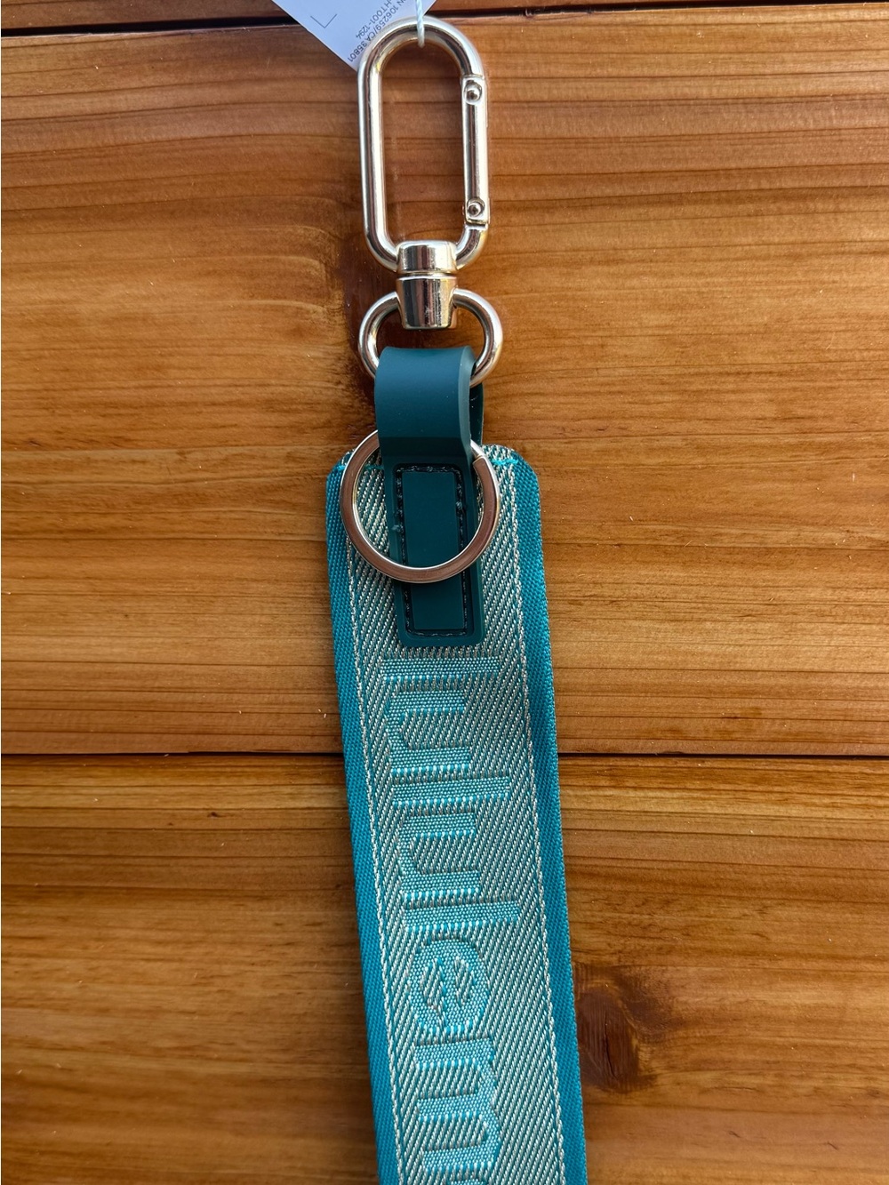 Lululemon Never Lost Keychain